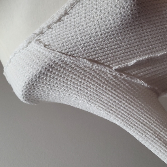 We The Free Free People Womens Extra Small Bohemian Casual V-Neck Waffle Top - Picture 5 of 12